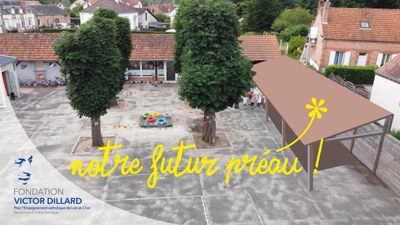 Un préau pour saint-Jean Bosco